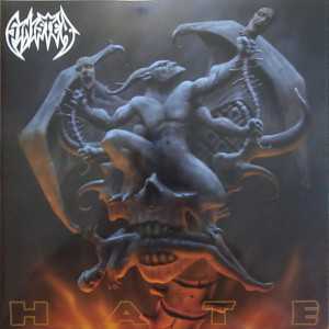 Sinister - hate (blue-orange swirl vinyl), LP Sinister - hate (blue-orange swirl vinyl), LP