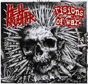 Visions Of War / Hellkrusher - visions of war / hellkrusher (solid red vinyl), Split-EP