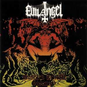 The Spawn Of Satan / Evil Angel - sinister forces / bastard (split red-orange vinyl), Split-EP The Spawn Of Satan / Evil Angel - sinister forces / bastard (split red-orange vinyl), Split-EP