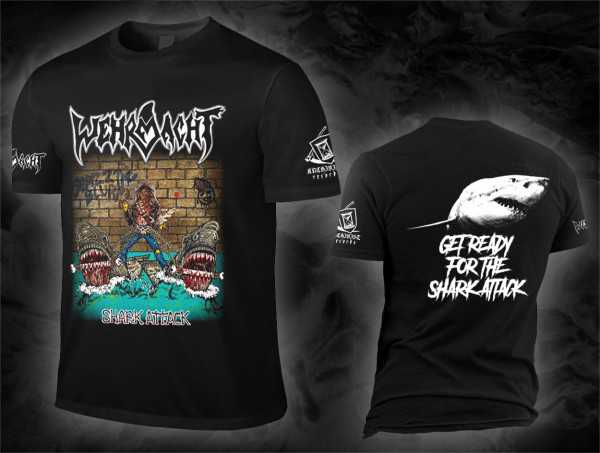 Wehrmacht - shark attack (T-Shirt) Wehrmacht - shark attack (T-Shirt)